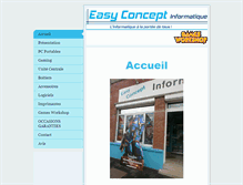 Tablet Screenshot of easy-concept.fr